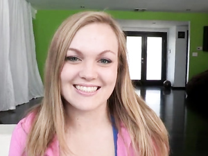 Big Ass Blonde Cutie Boned By His Long Cock Meat